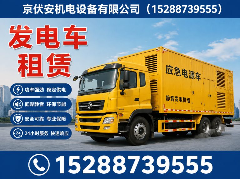 昆明发电机出租展示图